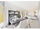 Elegant bedroom with a writing desk, shelf, and a view into the ensuite bathroom at 3726 Las Vegas Blvd # 2605, Las Vegas, NV 89158