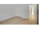 This bedroom features ample closet space and light flooring at 437 Via Stretto Ave, Henderson, NV 89011