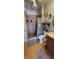 Bathroom features include tiled shower and wooden floor at 5312 Manuel Dr, Las Vegas, NV 89149