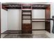 Walk-in closet features custom shelving, drawers, and hanging rods at 5312 Manuel Dr, Las Vegas, NV 89149