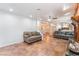 Open-concept living space with tile floors, neutral walls, and abundant natural light at 5312 Manuel Dr, Las Vegas, NV 89149