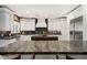 Large kitchen with marble countertops, stainless steel appliances, and ample counter space at 5860 N Campbell Rd, Las Vegas, NV 89149