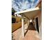 Extended covered patio with concrete pavers and a solid roof invites relaxation and outdoor enjoyment at 7821 Desert Bell Ave, Las Vegas, NV 89128