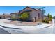 Charming single story home on corner lot features low maintenance desert landscaping at 8249 Jo Marcy Dr, Las Vegas, NV 89131