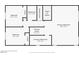 Second floor floorplan with bedrooms, closets, and bathrooms at 9060 Watermelon Seed Ave, Las Vegas, NV 89143