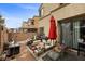 Private patio offers an ideal spot for relaxation at 9060 Watermelon Seed Ave, Las Vegas, NV 89143