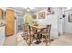 Cozy dining area with table, chairs and tile flooring at 9958 Fragile Fields St, Las Vegas, NV 89183