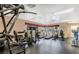 Community gym featuring a variety of modern exercise equipment and ample natural light at 3125 N Buffalo Dr # 1133, Las Vegas, NV 89128