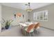 Bright dining room with stylish lighting and modern furnishings, perfect for intimate gatherings at 3200 Bryant Ave, Las Vegas, NV 89102