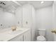 This bright, well-lit bathroom features a large mirror and ample counter space at 51 Belle Point Ave, Las Vegas, NV 89123