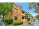 Well-maintained exterior features classic architectural details, with a manicured landscape at 5150 S Jones Blvd # 105, Las Vegas, NV 89118