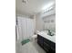 Cozy bathroom design with vanity and shower at 7114 Superstar St, North Las Vegas, NV 89084
