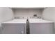 A laundry room with a washer and dryer at 7116 Wonderberry St, Las Vegas, NV 89131
