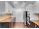Spacious kitchen showcasing stainless steel appliances and generous counter space at 725 N Royal Crest Cir # 246, Las Vegas, NV 89169