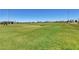 Vast, well-maintained community sports field with soccer goals and multiple light poles at 9921 Rams Leap Ave, Las Vegas, NV 89166
