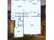 Detailed floor plan of the first floor, showing the layout of rooms at 10372 Thurso Ave, Las Vegas, NV 89166