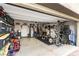 Organized two-car garage perfect for storage or a workshop at 10372 Thurso Ave, Las Vegas, NV 89166