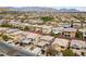 Aerial shot of a residential community and houses in a neighborhood at 10440 Bay Ginger Ln, Las Vegas, NV 89135