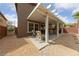 Cozy covered patio with seating, perfect for outdoor relaxation at 10440 Bay Ginger Ln, Las Vegas, NV 89135
