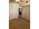Bedroom featuring neutral walls, carpeted floors, and two interior doors for easy access at 10550 W Alexander Rd # 2183, Las Vegas, NV 89129