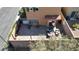 Paver patio featuring comfortable seating, perfect for outdoor relaxation and entertaining, accented by lush landscaping at 10624 Tuckermans Ave, Las Vegas, NV 89129