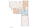 Detailed floor plan showcasing the layout of this single-Gathering home at 11870 Tevare Ln # 1085, Las Vegas, NV 89138