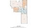 Layout of a one-story home featuring a spacious living room, kitchen, primary bedroom, and a two-car garage at 11870 Tevare Ln # 1085, Las Vegas, NV 89138