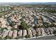 Expansive aerial view of a Nevada residential community with well-maintained homes, streets, and landscaping in a desert landscape at 1348 Calle Montery St, Las Vegas, NV 89117