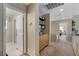 Bright and spacious hallway featuring an open floor plan and connecting doors at 1348 Calle Montery St, Las Vegas, NV 89117