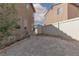 Side yard area with potential for landscaping or storage at 1766 Molly Meadows St, Las Vegas, NV 89115