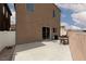 Spacious patio with privacy fence, ideal for outdoor activities and relaxation at 1766 Molly Meadows St, Las Vegas, NV 89115