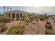 Backyard with desert landscaping, providing a serene and private outdoor living space at 1779 Sebring Hills Dr, Henderson, NV 89052