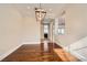 Dining room with hardwood floors and classic chandelier at 1779 Sebring Hills Dr, Henderson, NV 89052