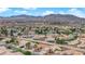 Panoramic neighborhood view with desert landscape and mountain backdrop at 206 Red Cloud Ter, Henderson, NV 89015