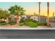 Charming single-story home featuring a desert landscape and a two-car garage at 2859 Hayden Creek Ter, Henderson, NV 89052