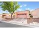Charming single-story home with a two-car garage and well-maintained landscaping at 3306 Brookfield Dr, Las Vegas, NV 89120