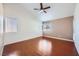 Spacious bedroom features hardwood floors and ample natural light at 4620 Standing Bluff Way, Las Vegas, NV 89130