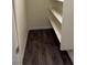 Walk-in closet with custom shelving for ample storage and organization at 532 Clearsable Ave, Henderson, NV 89044