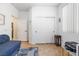 Office space showcasing neutral walls, a closet, and tile floors at 648 Sunrise Lake Pl, Henderson, NV 89002