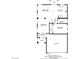 Downstairs floor plan features the living room, dining room, kitchen, bedroom, and garage at 6480 Chebec St, North Las Vegas, NV 89084