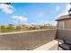 Balcony with seating area and community views at 7132 Sayonara Vista St, North Las Vegas, NV 89084