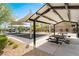 Community park featuring covered seating and a playground at 7132 Sayonara Vista St, North Las Vegas, NV 89084