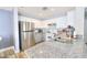 Modern kitchen featuring granite countertops, stainless steel appliances, and white cabinets at 759 Sunrise Crossing St, Henderson, NV 89014