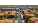 Elevated angle showcasing the community's layout and convenient parking facilities at 7950 W Flamingo Rd # 1003, Las Vegas, NV 89147