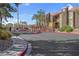 Gated community entrance ensuring privacy and security for residents at 7950 W Flamingo Rd # 1003, Las Vegas, NV 89147