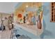 Charming kitchen bar area with a stylish countertop at 7950 W Flamingo Rd # 1003, Las Vegas, NV 89147