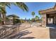 Beautiful backyard with a pool, palm trees, a gazebo, and an outdoor patio area at 8209 Chapelle Ct, Las Vegas, NV 89131