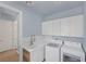 Well-equipped laundry room with modern appliances and ample storage at 8209 Chapelle Ct, Las Vegas, NV 89131