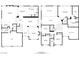 Detailed floor plan showcasing layout of the home's multiple bedrooms, bathrooms, and living spaces at 8824 Prague Ct, Las Vegas, NV 89147