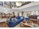 Expansive living room with an open layout, connecting seamlessly to the kitchen and dining area at 8824 Prague Ct, Las Vegas, NV 89147